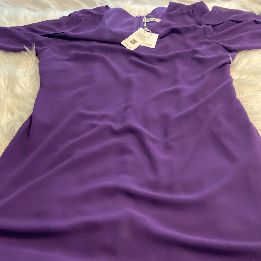 Grace Karin Women’s Dress size XXL long 37” bust 42/44” beautiful purple color